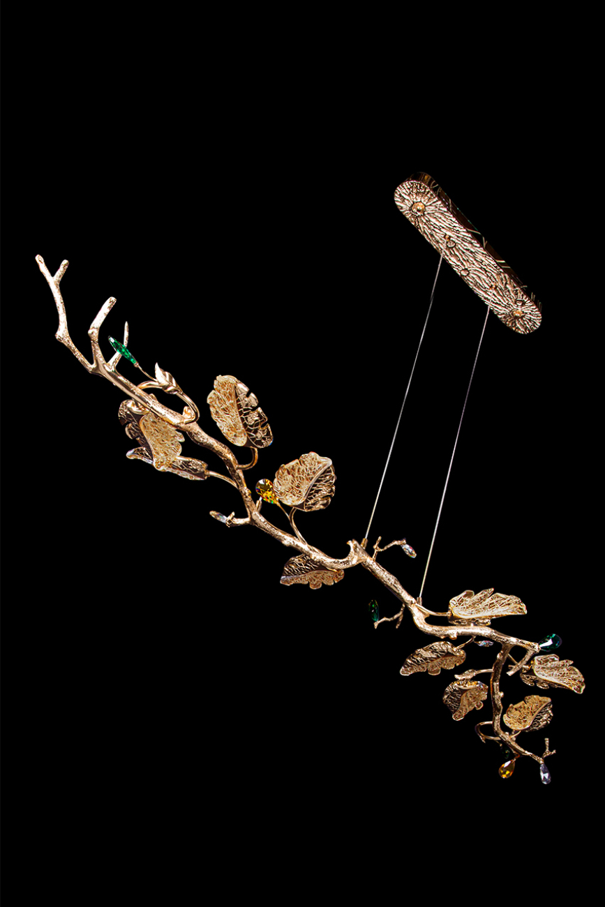 Подвесная люстра olivia le3037/1580l gd