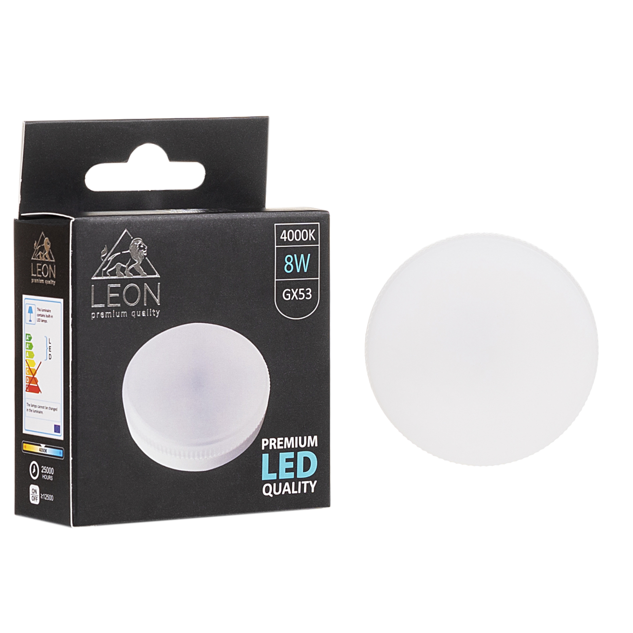 Светодиодная лампа leon le-gx53-8w-4000к