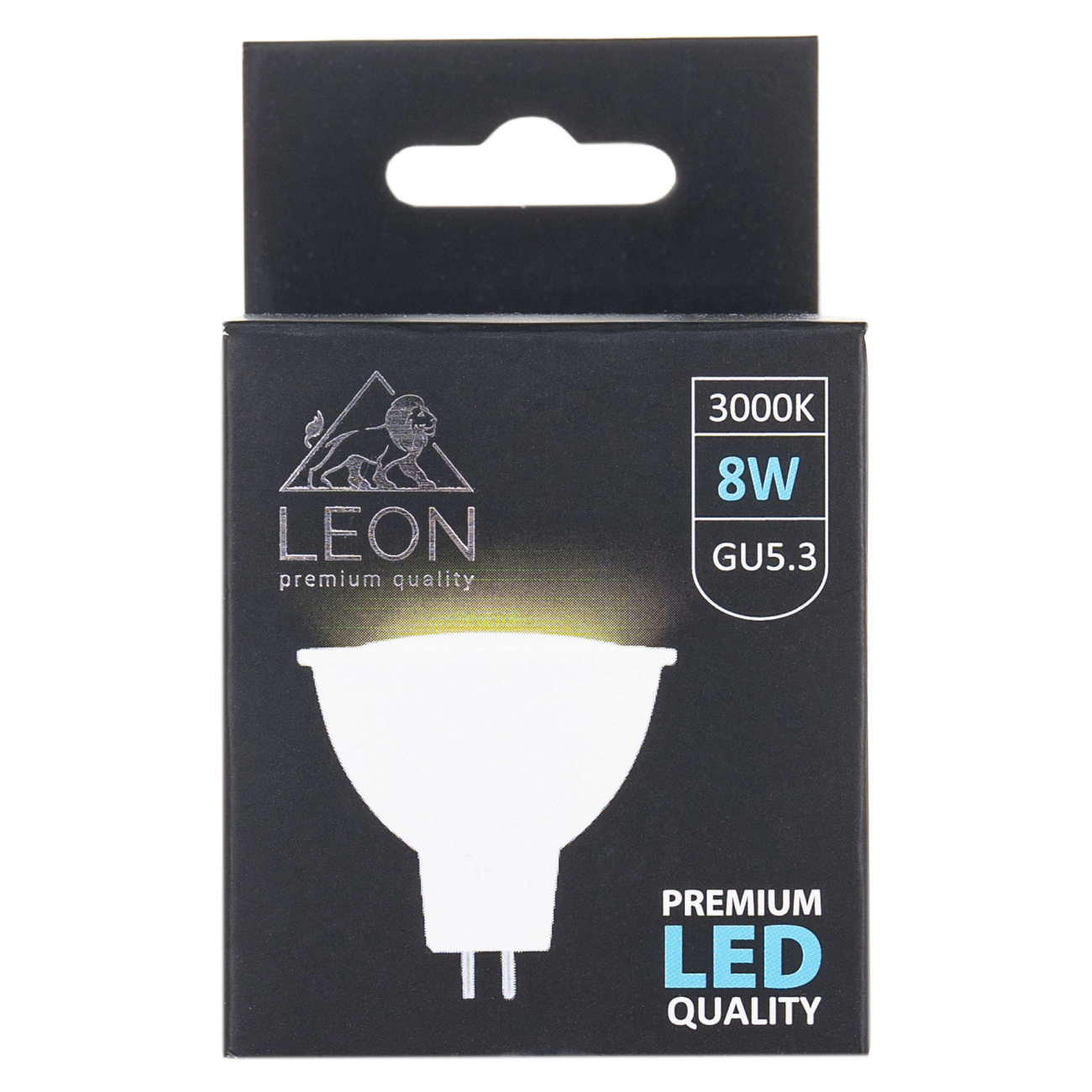 Светодиодная лампа leon le-mr16-8w-3000k