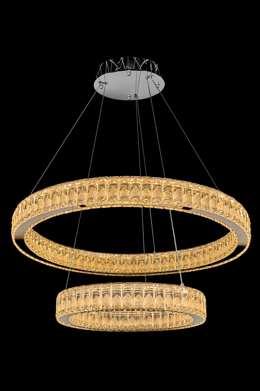 Подвесная люстра delaina le3012/800-2k ch