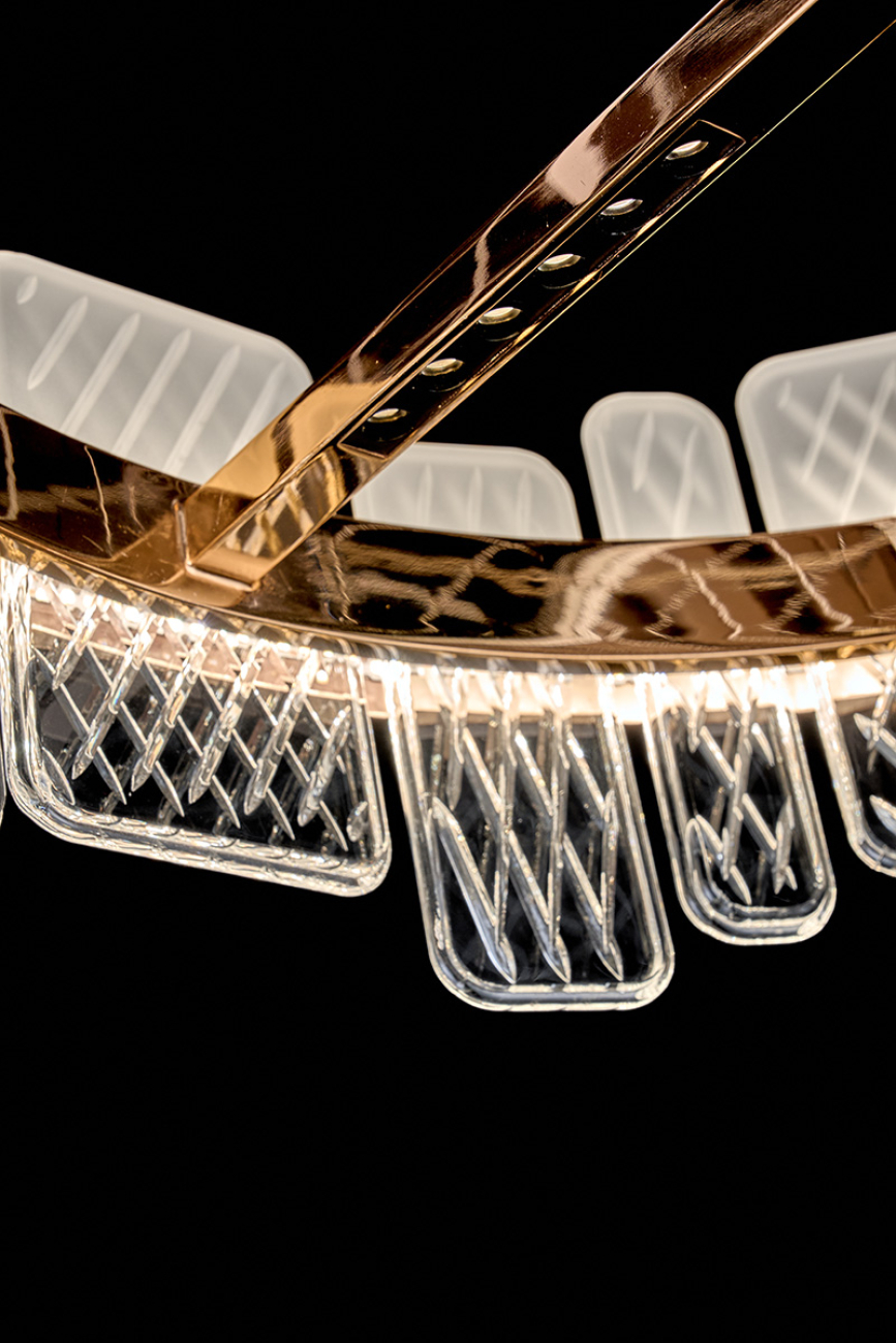 Подвесная люстра ailani le7746/d600 gd