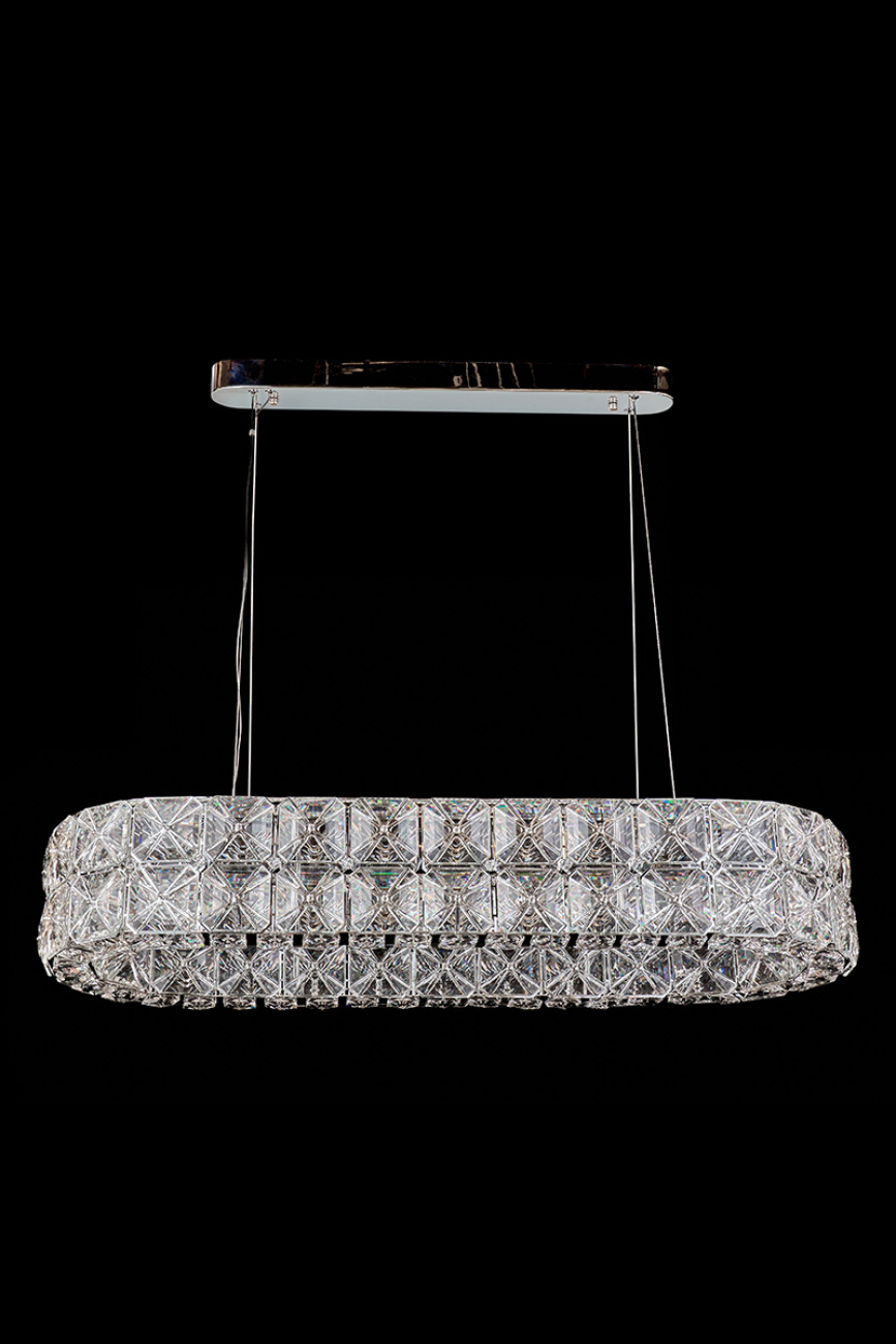 Подвесная люстра montblanc le3019/1000lr ch