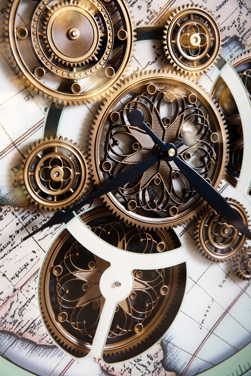 Настенные часы montre td5202 black