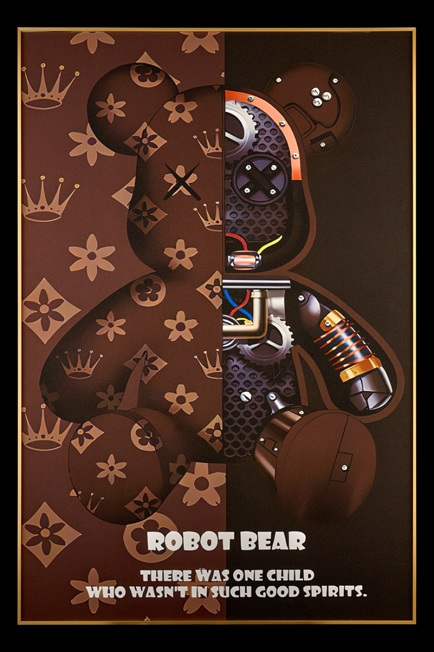 Картина robot bear td102