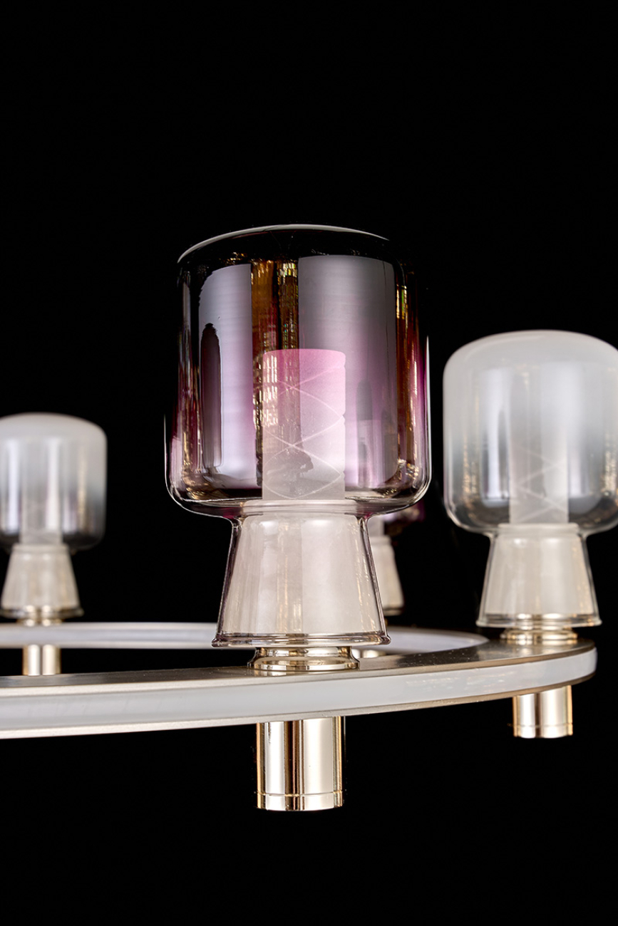 Подвесная люстра marie le7719/8 nickel