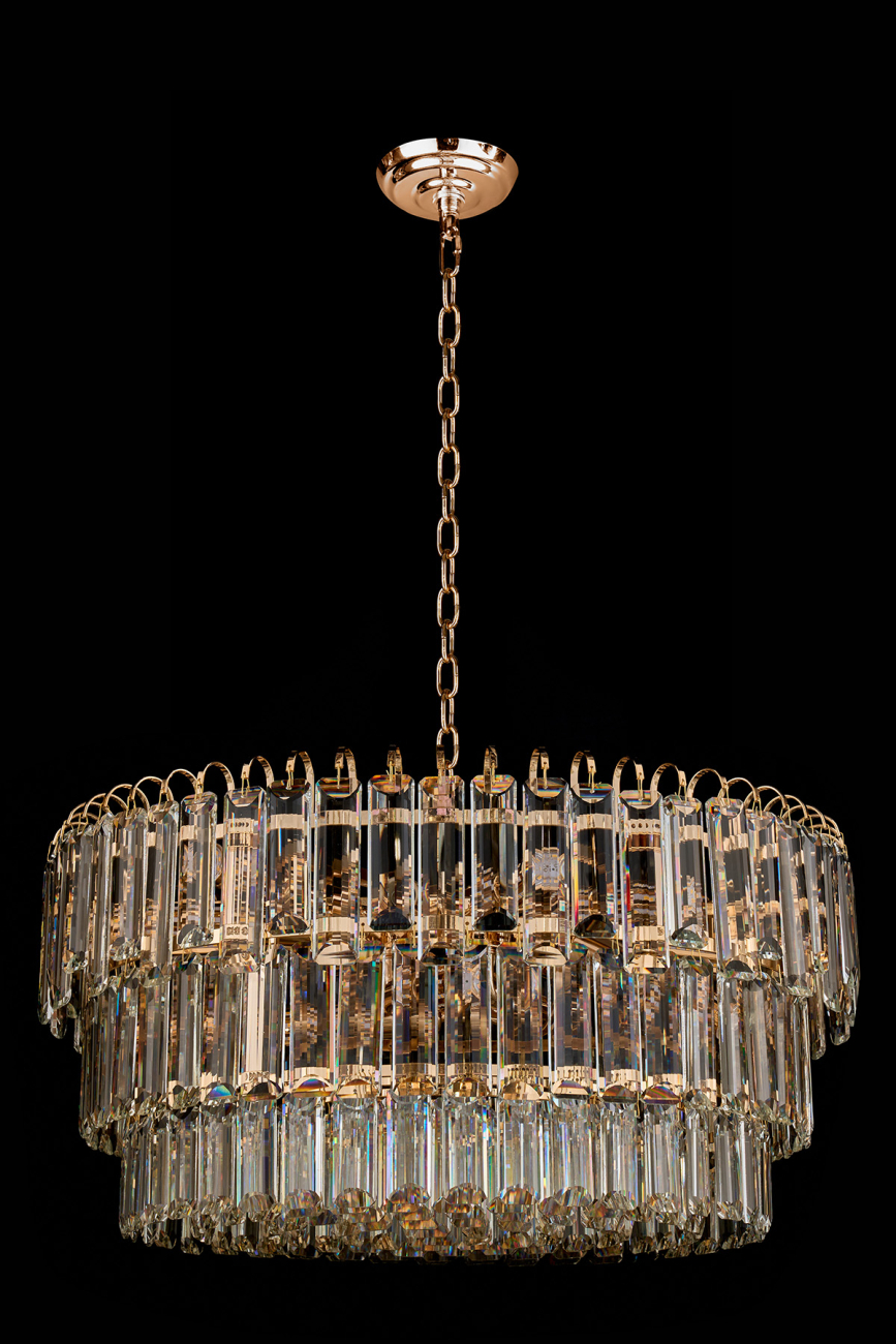 Подвесная люстра catherine le9017/600 gd