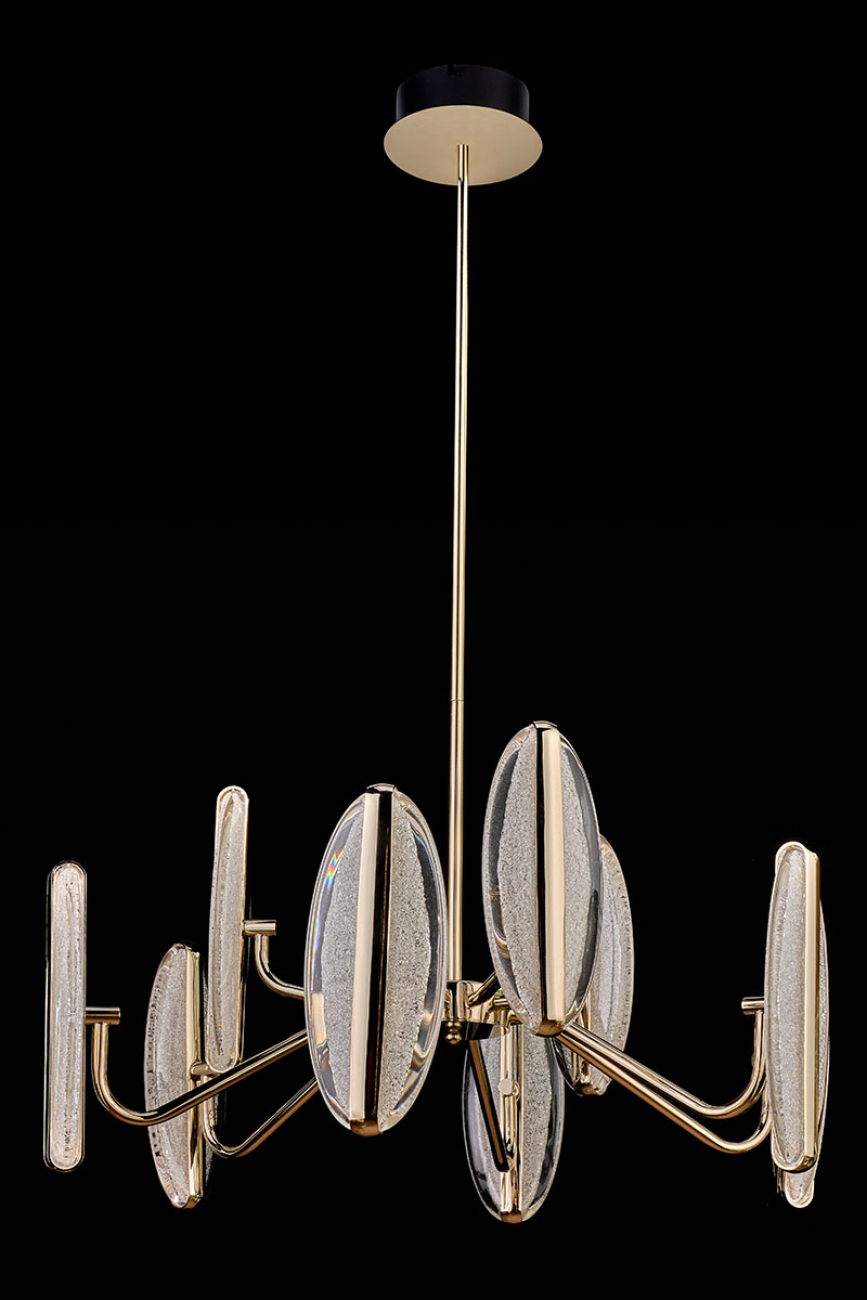 Подвесная люстра irene le7900/6+3 gold