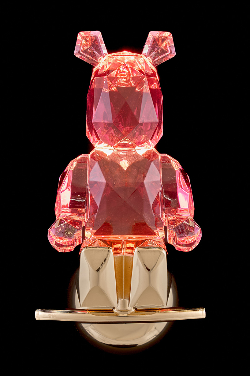 Бра sophie le1077/1w gd/pi