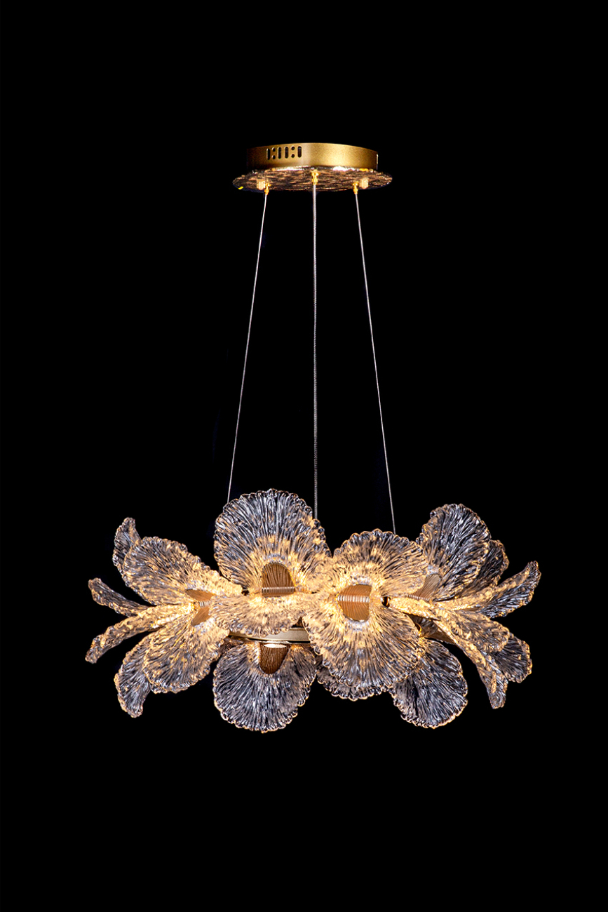 Подвесная люстра jardin le3032/620 gd/sh