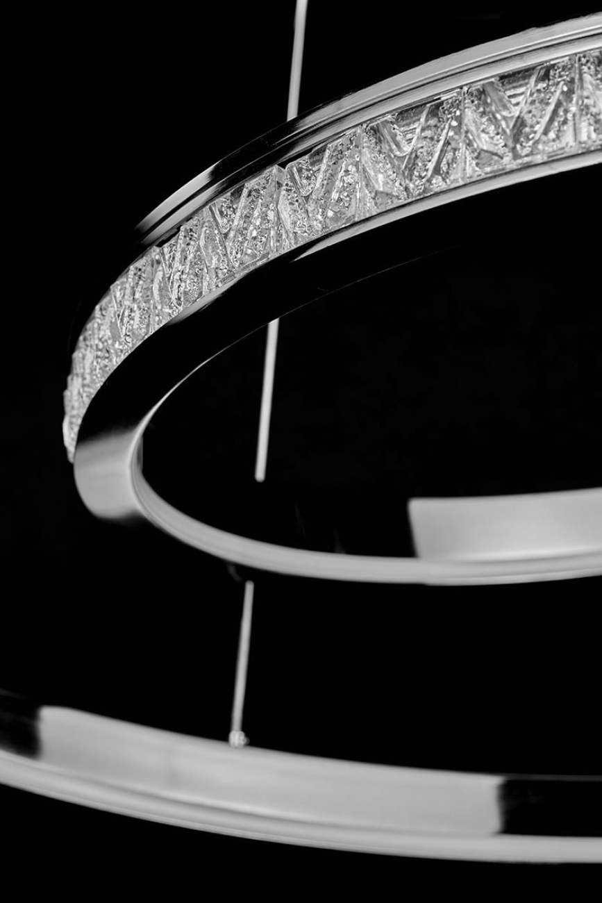 Подвесная люстра aida le7707/800z black chrome