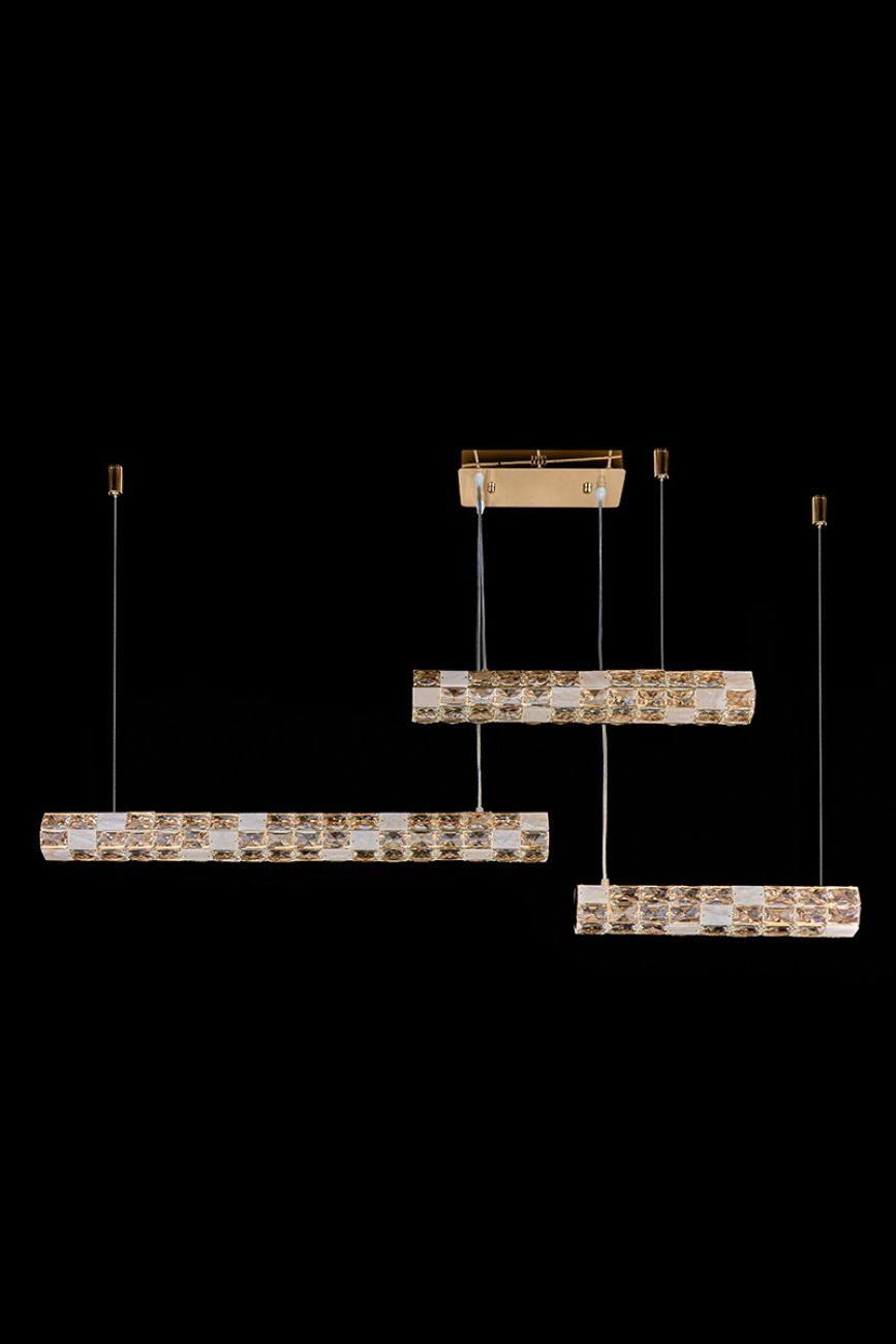 Подвесная люстра celine le3010/800l-3l gd