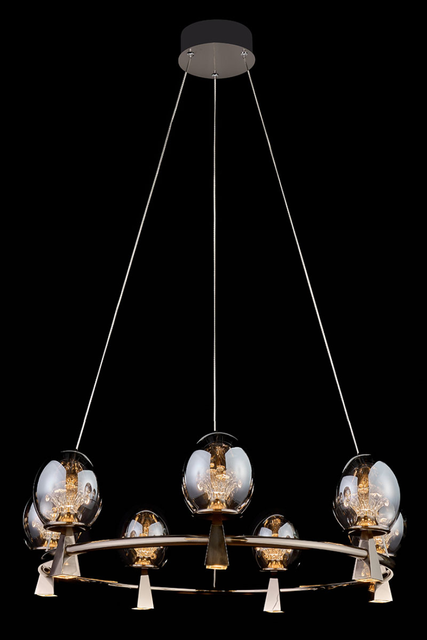 Подвесная люстра nancy le3053/820 gd