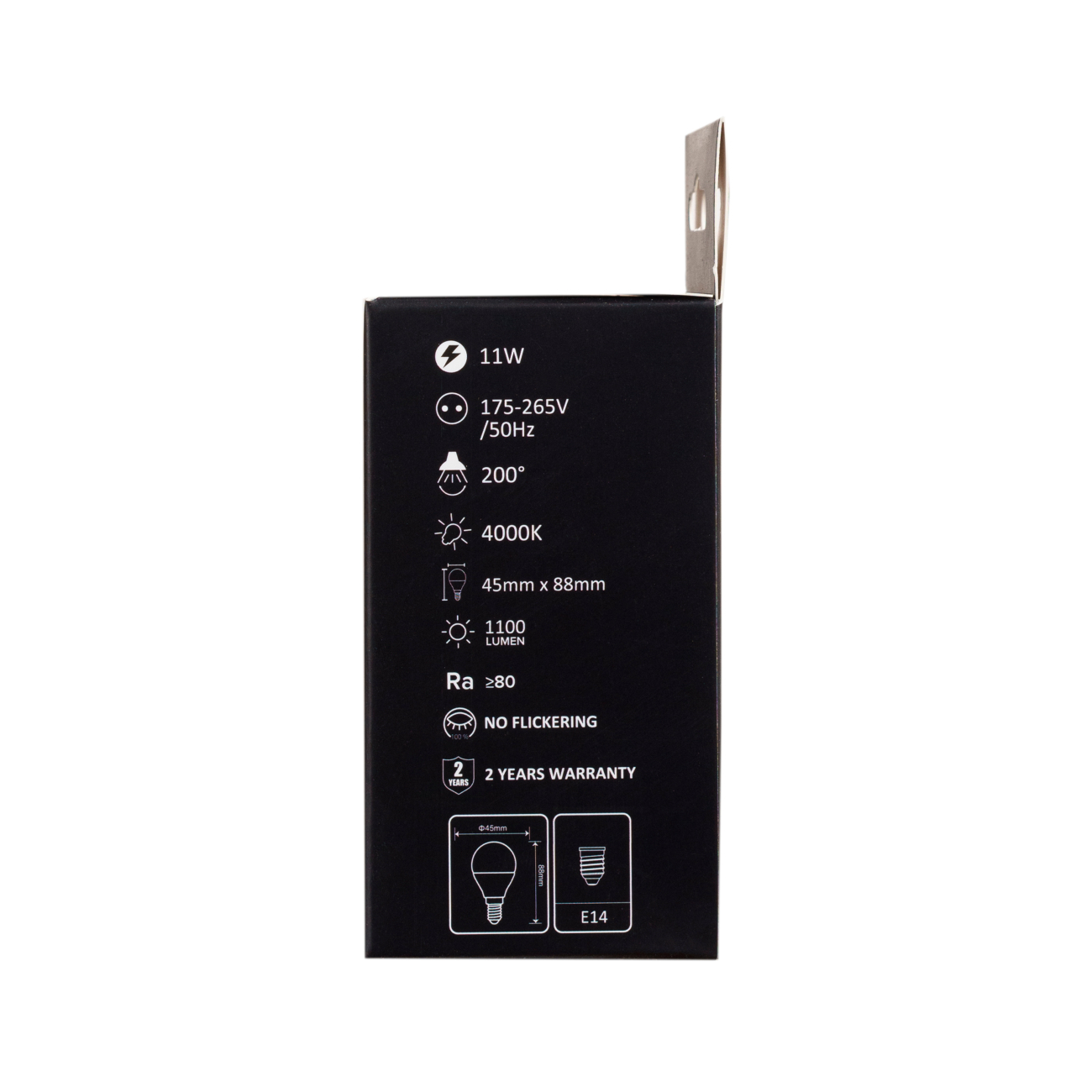 Светодиодная лампа leon le-g45-11w-4000k-e14