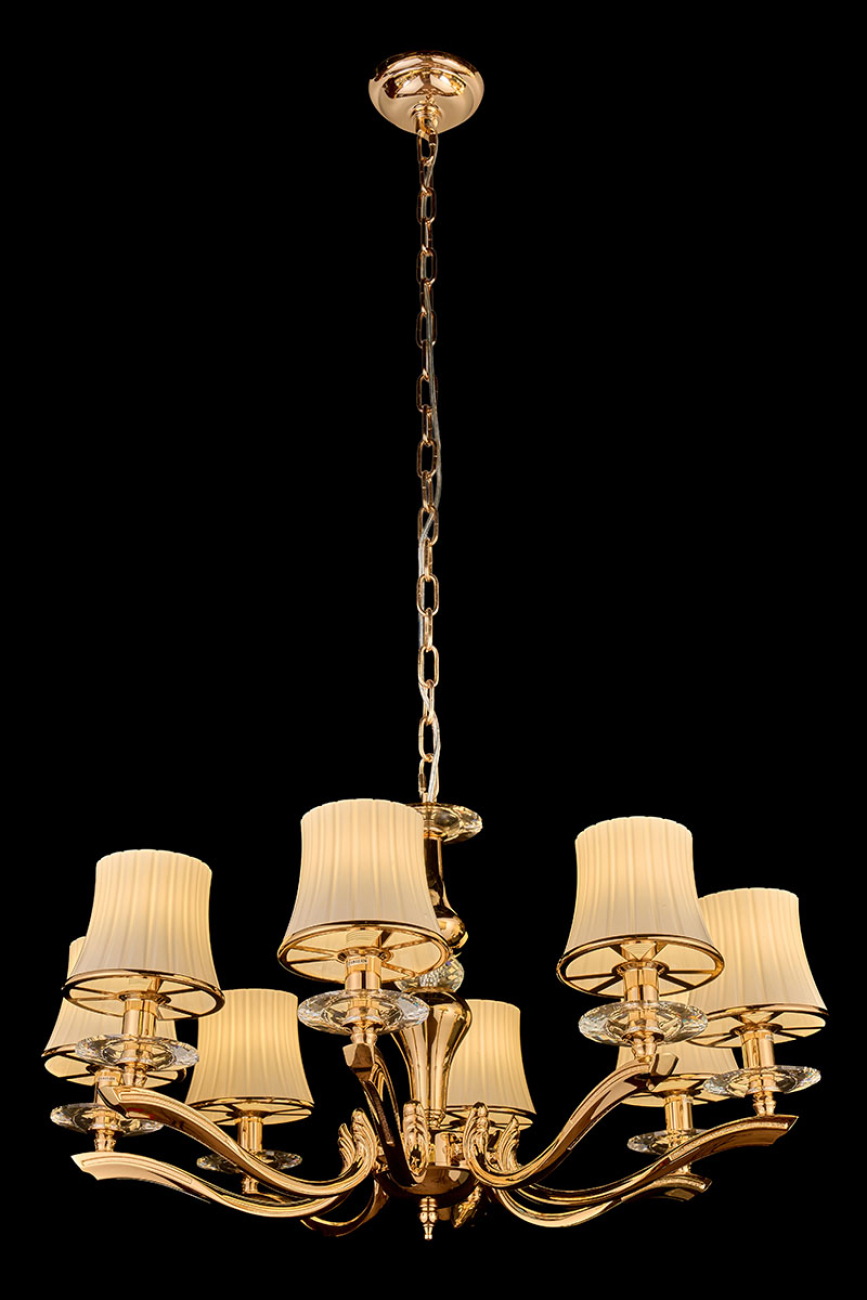 Подвесная люстра giorgia le7950/8 gd