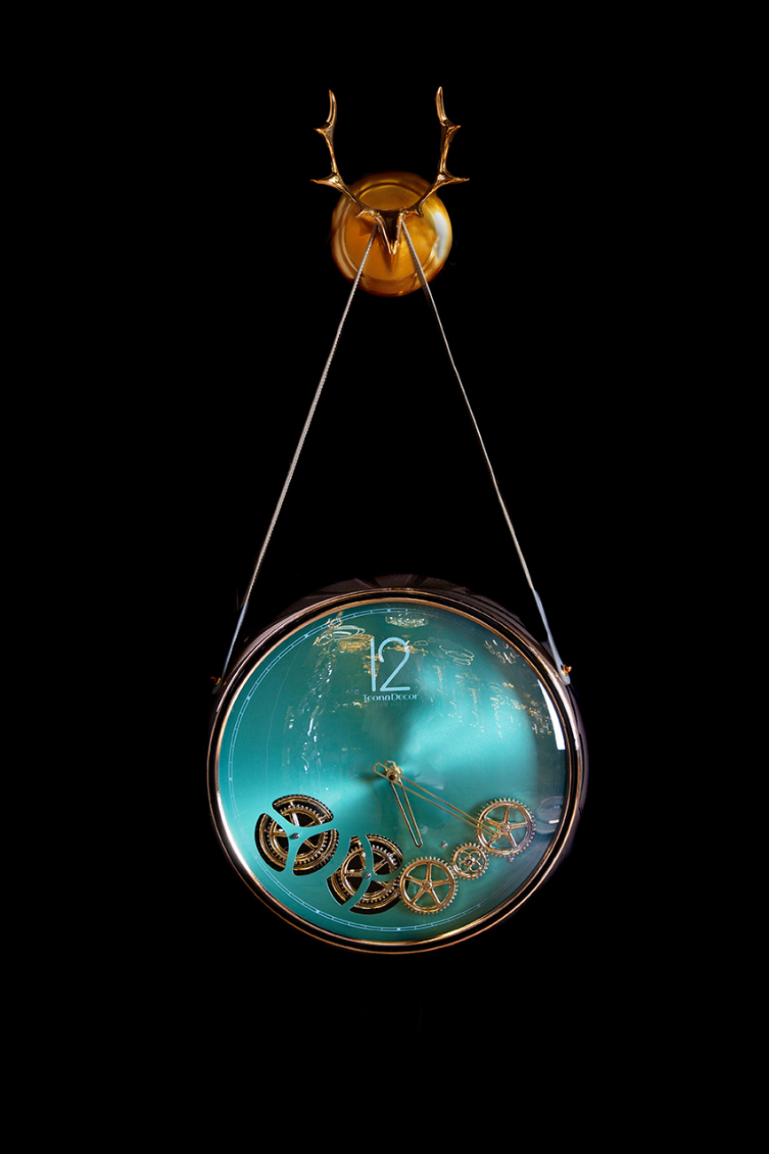 Настенные часы montre td5201 green