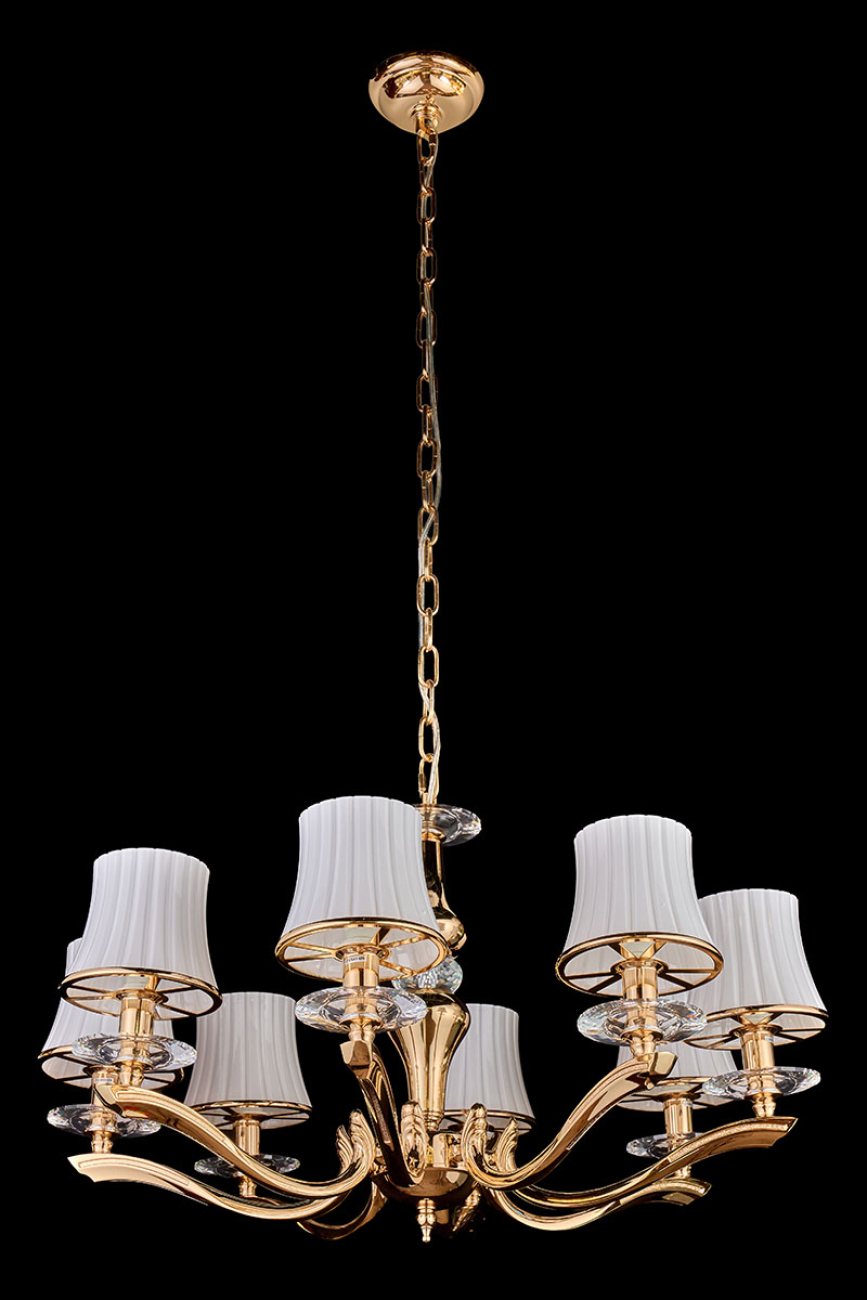 Подвесная люстра giorgia le7950/8 gd