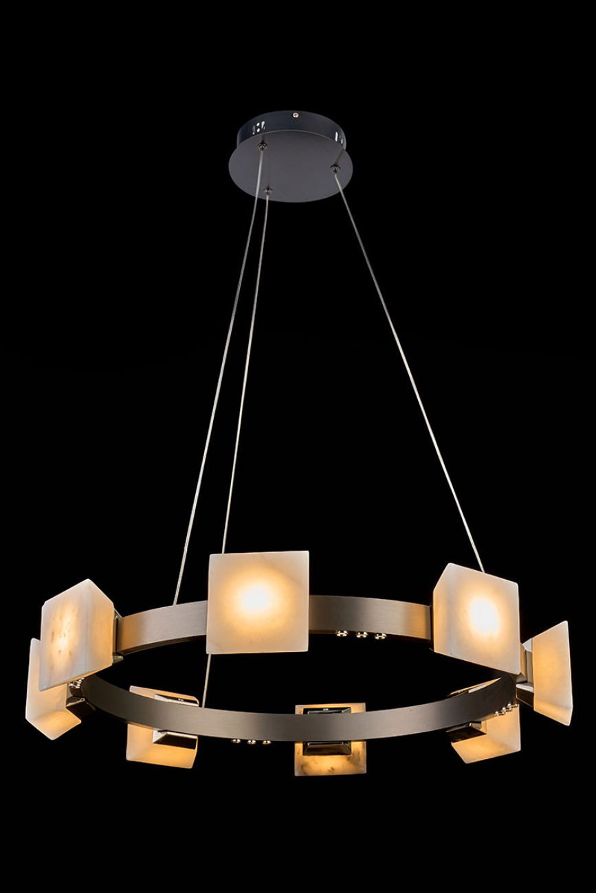 Подвесная люстра tina le7906/8 dark grey