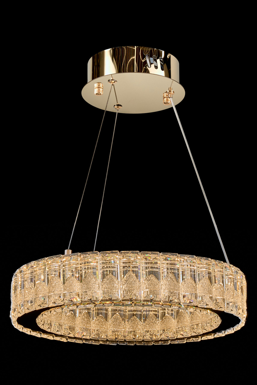 Подвесная люстра delaina le3012/400 gd