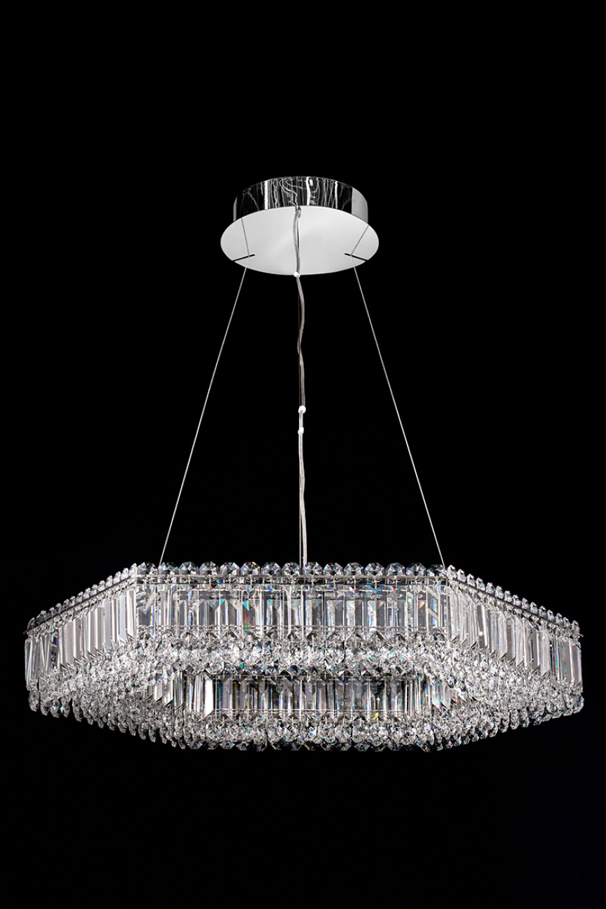 Подвесная люстра justine le3004/600 ch