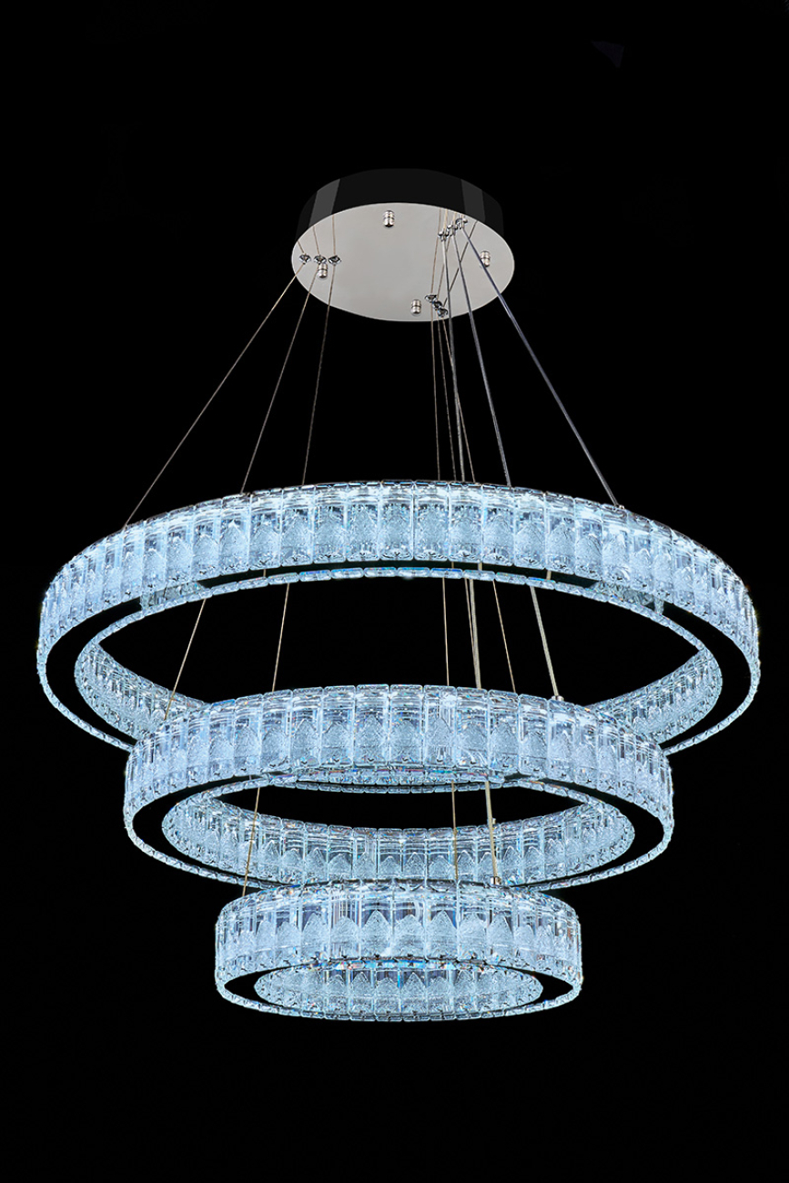 Подвесная люстра delaina le3012/800-3k ch