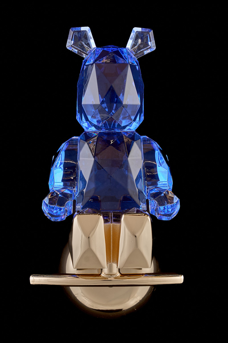 Бра sophie le1077/1w gd/bl