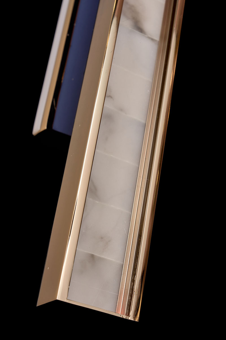 Подвесной светильник christine le7702/2s black chrome