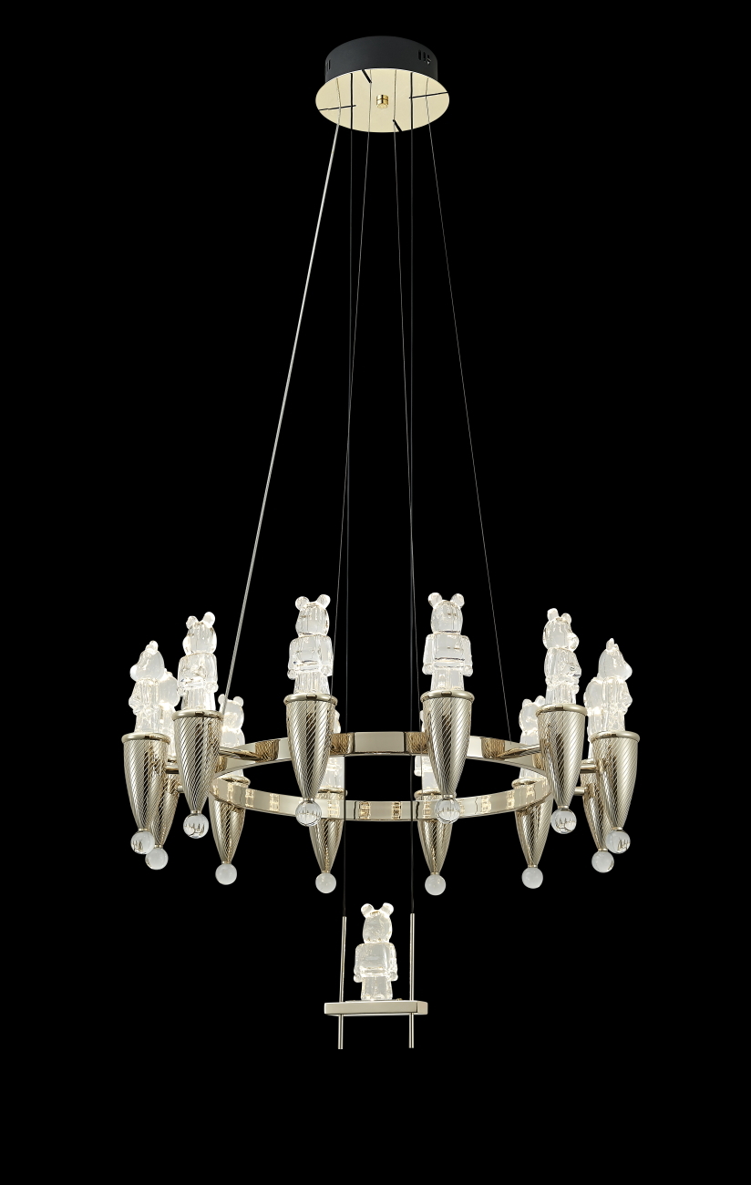 Подвесная люстра joli le3024/650 gd