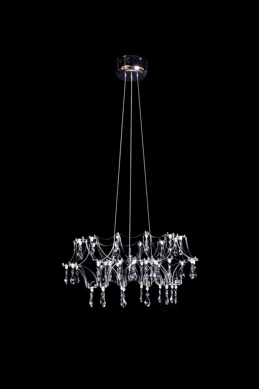 Подвесная люстра thea le3035/600 ch/tr