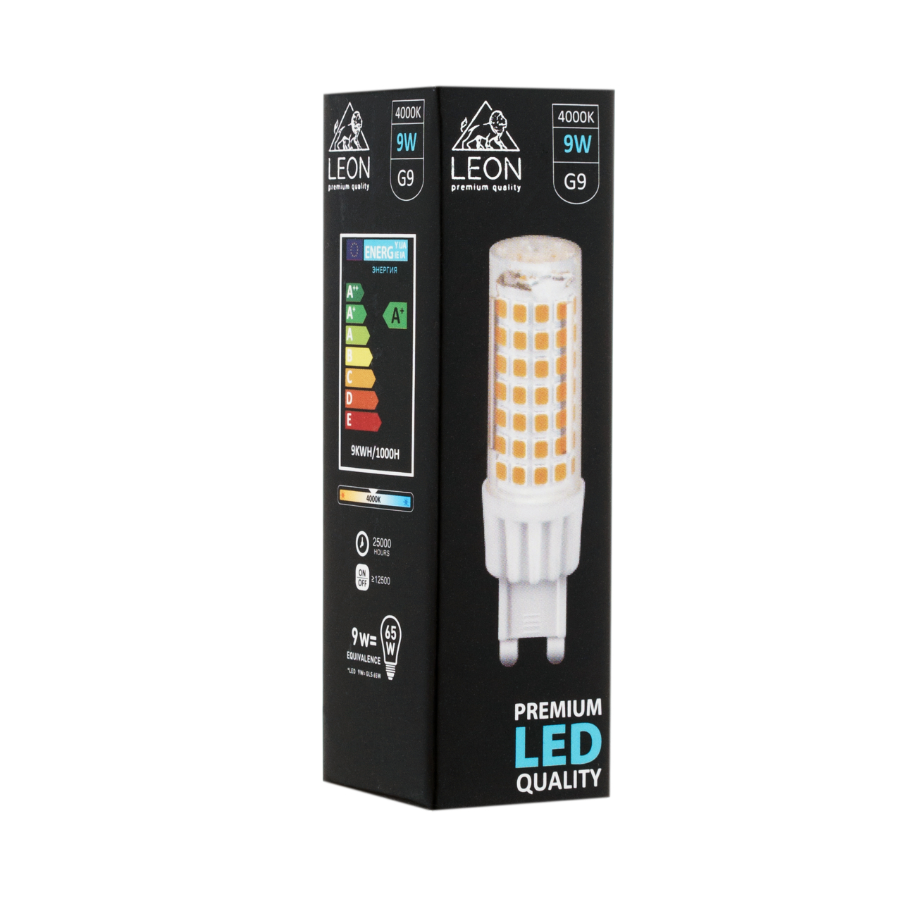 Светодиодная лампа leon le-g9-9w-4000k