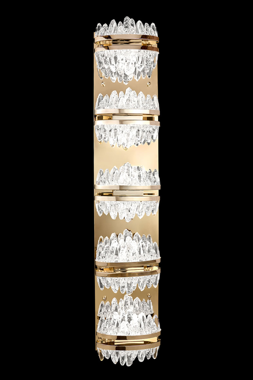 Бра lara le7728/10w gold