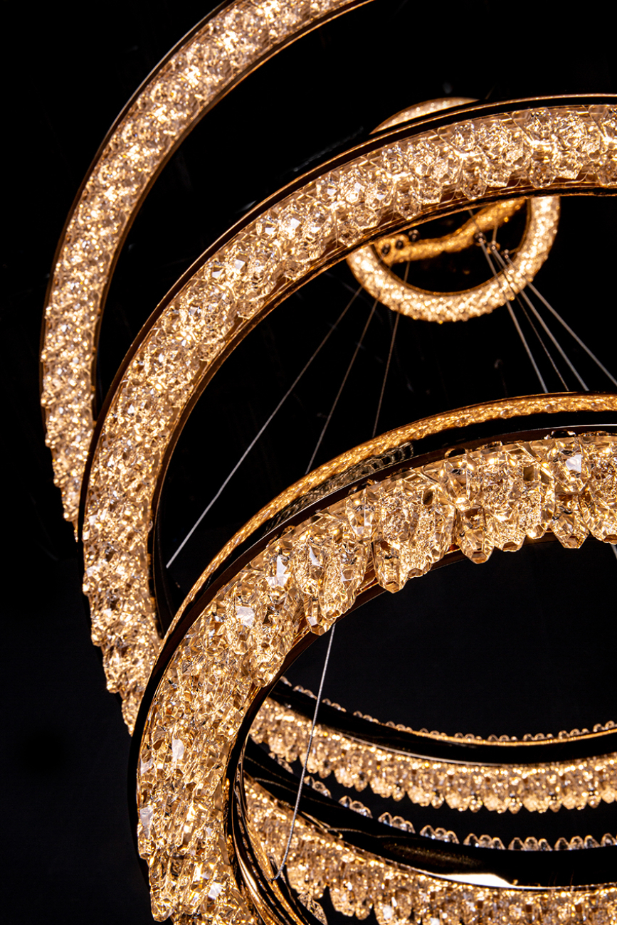 Подвесная люстра michel le7720/800-3k gold