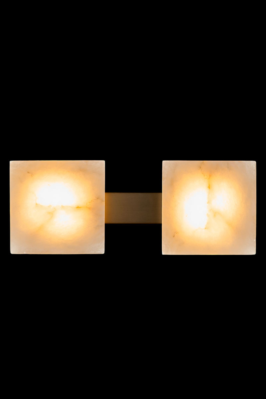 Бра tina le7906/2w dark grey