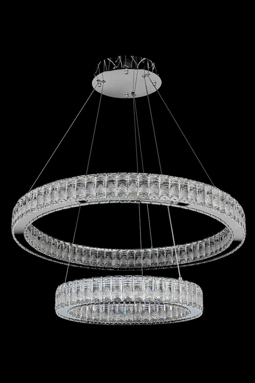 Подвесная люстра delaina le3012/800-2k ch