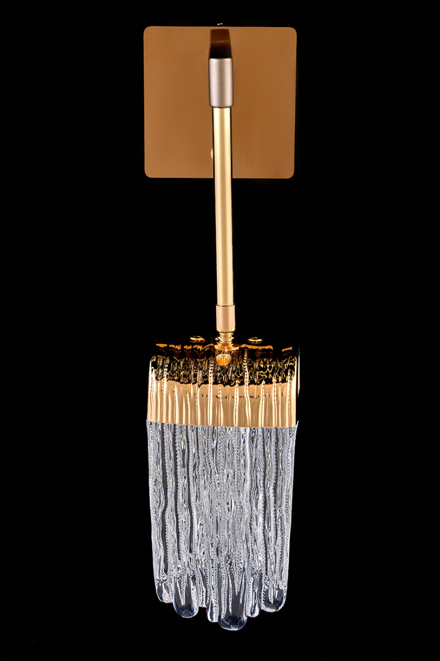 Бра cascade le7717/1w gold