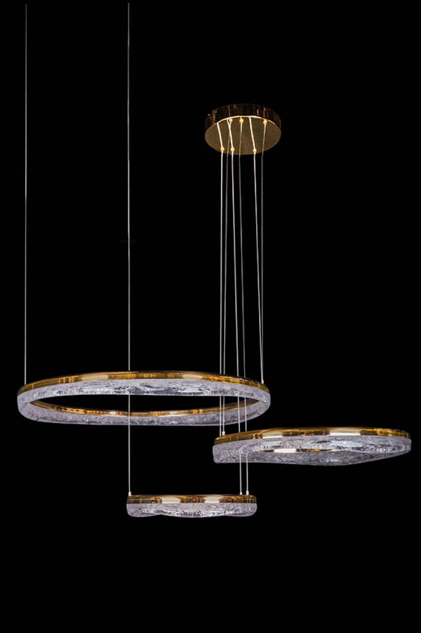 Подвесная люстра celeste le7768/800-3f gold