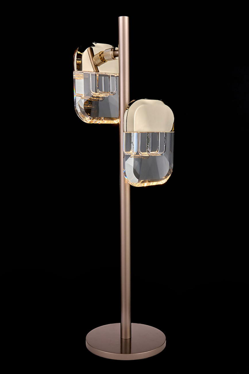 Настольная лампа natali le7771/2t gold