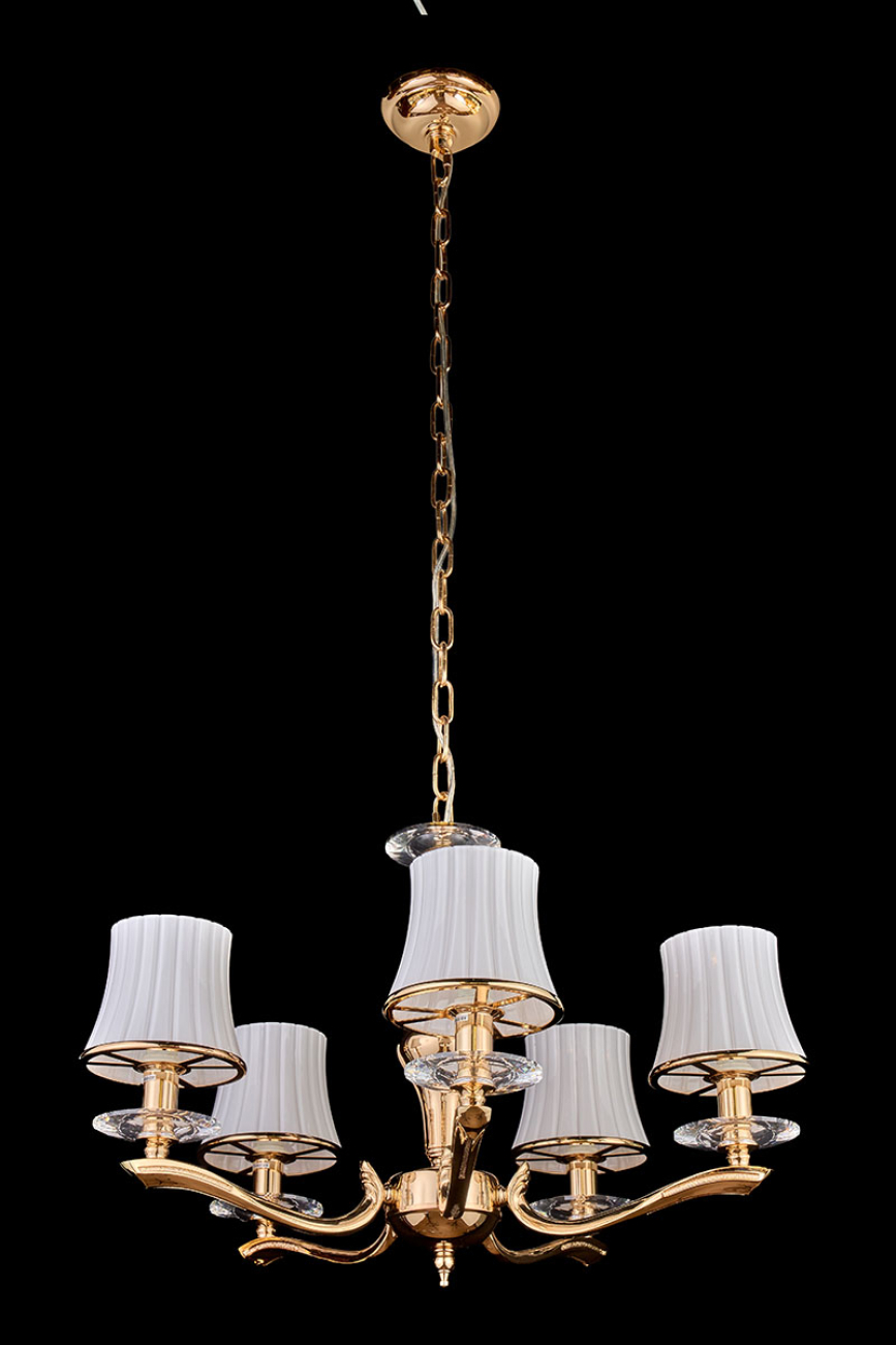 Подвесная люстра giorgia le7950/5 gd