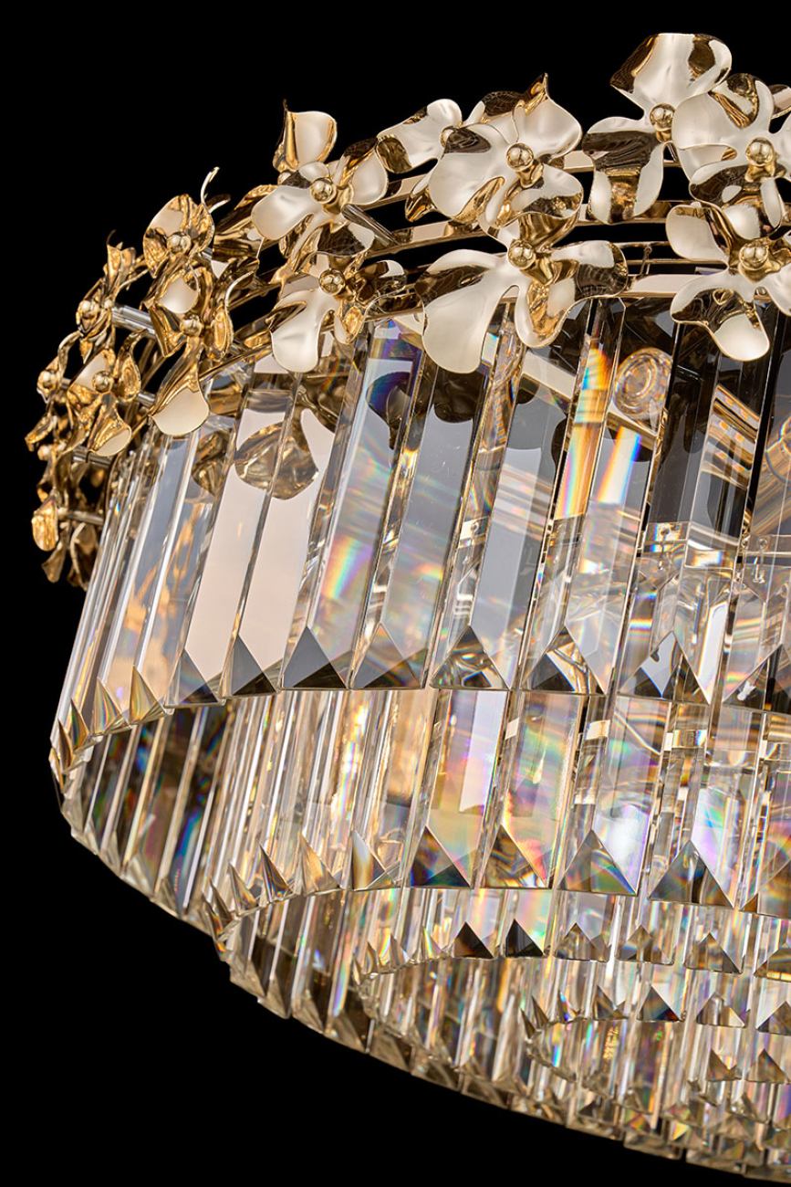 Подвесная люстра zara le3060/800 gd