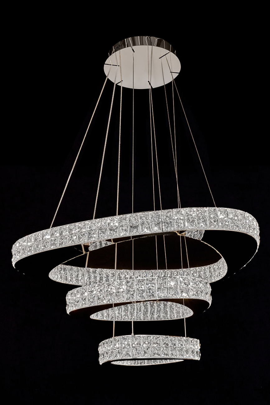 Подвесная люстра veronique le3030/850-3k ch