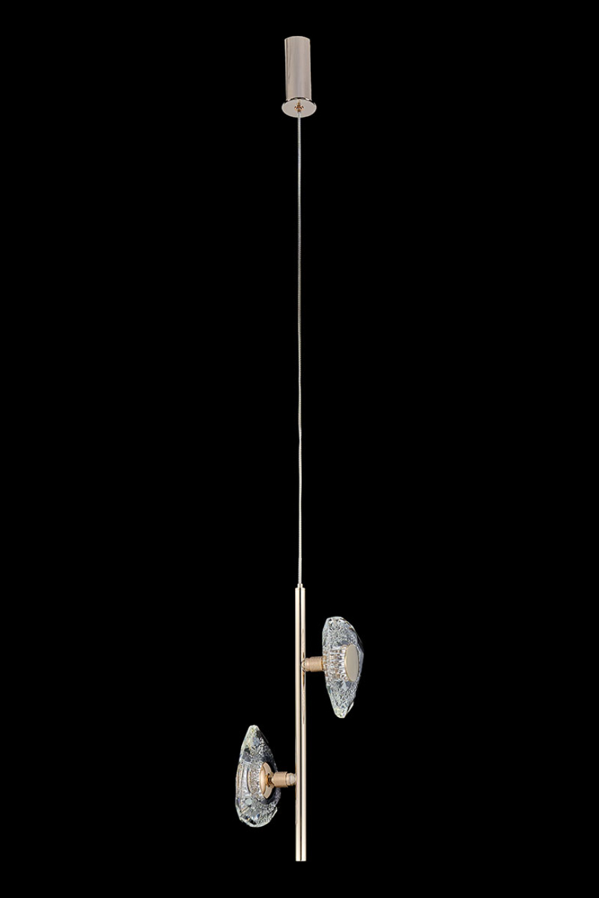 Подвесной светильник iris le7913/2s gold