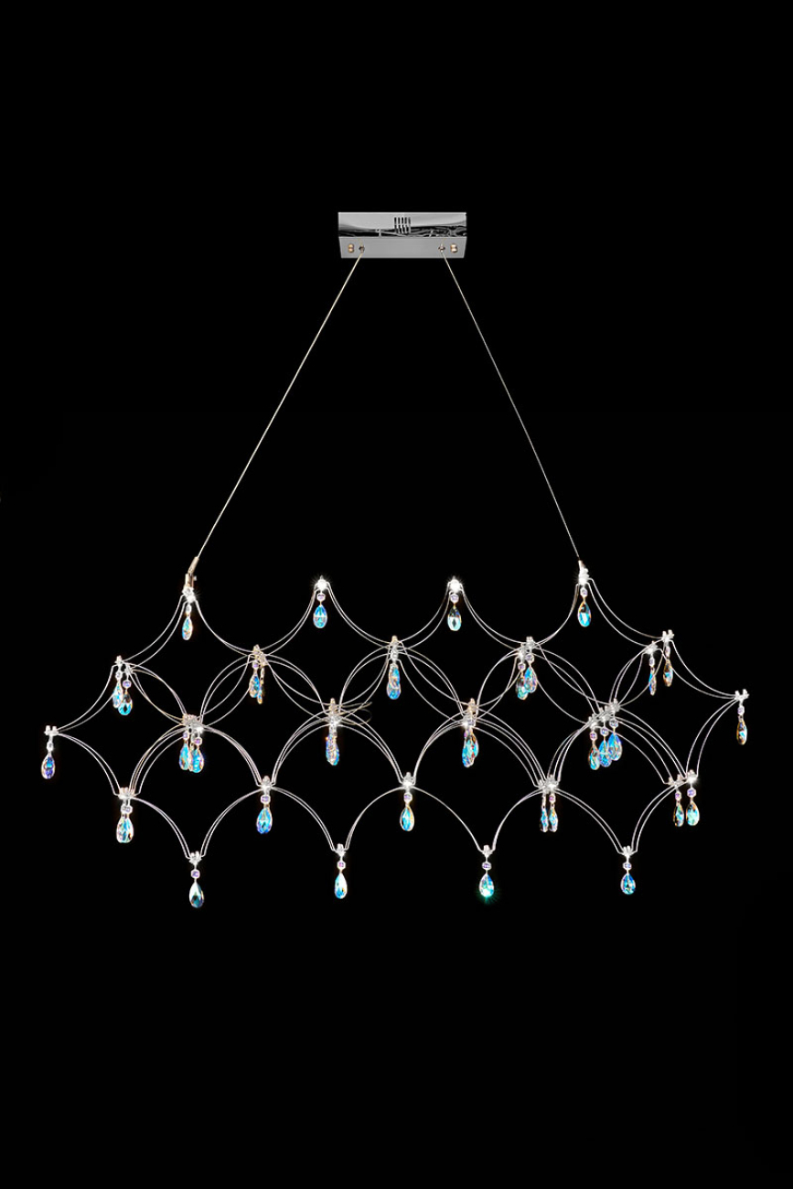 Подвесная люстра thea le3035/1200l ch