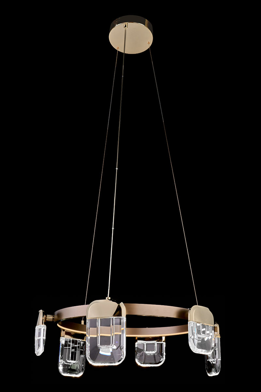 Подвесная люстра natali le7771/6 gold