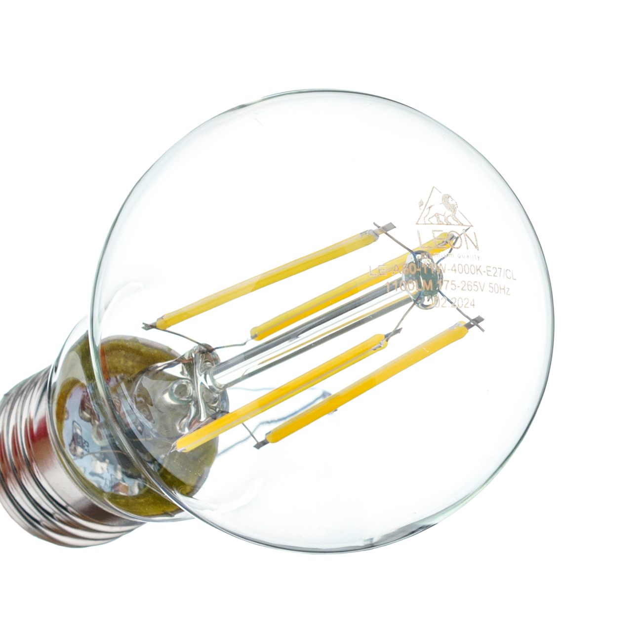 Светодиодная лампа leon le-a60-11w-4000k-e27/cl