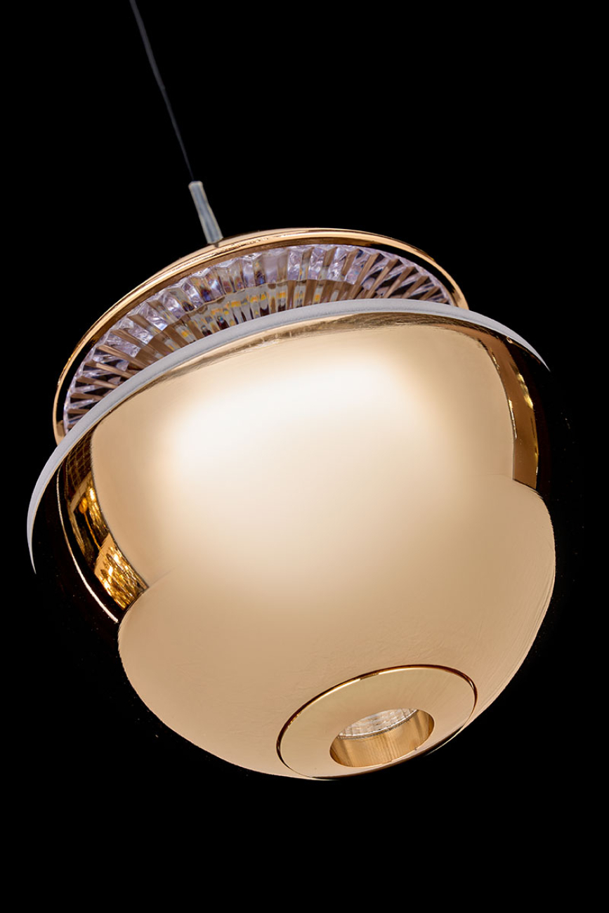 Подвесной светильник jelly le7711/1sv gold