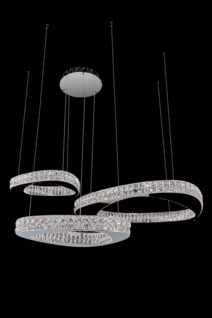 Подвесная люстра veronique le3030/850-3f ch