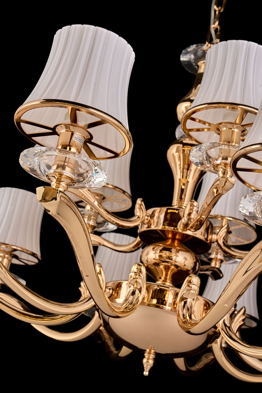 Подвесная люстра giorgia le7950/10+5 gd