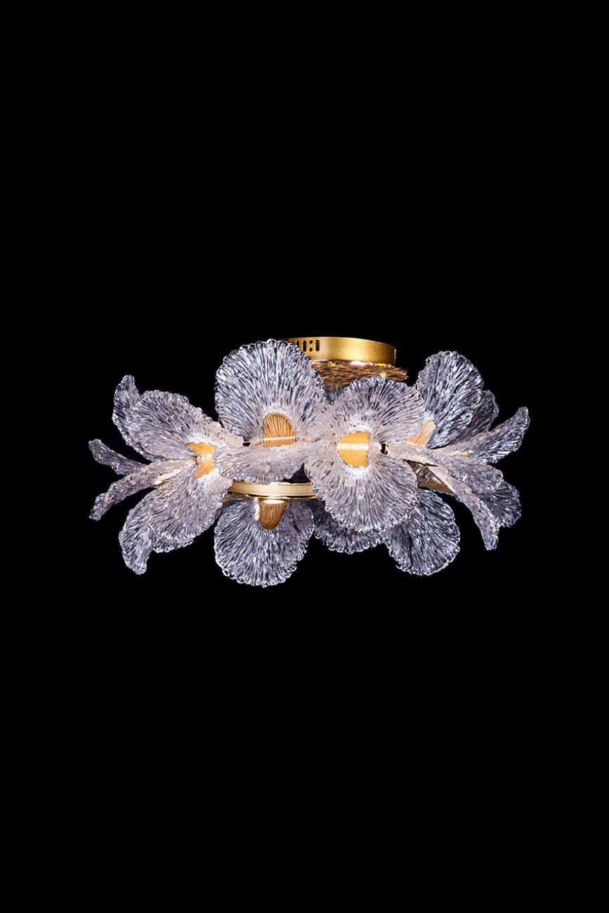 Потолочный светильник jardin le3032/620p gd/sh