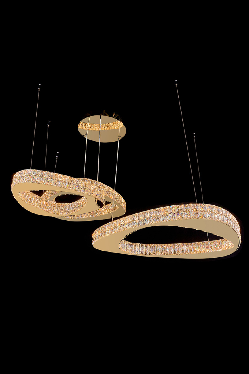 Подвесная люстра veronique le3030/850-3f gd