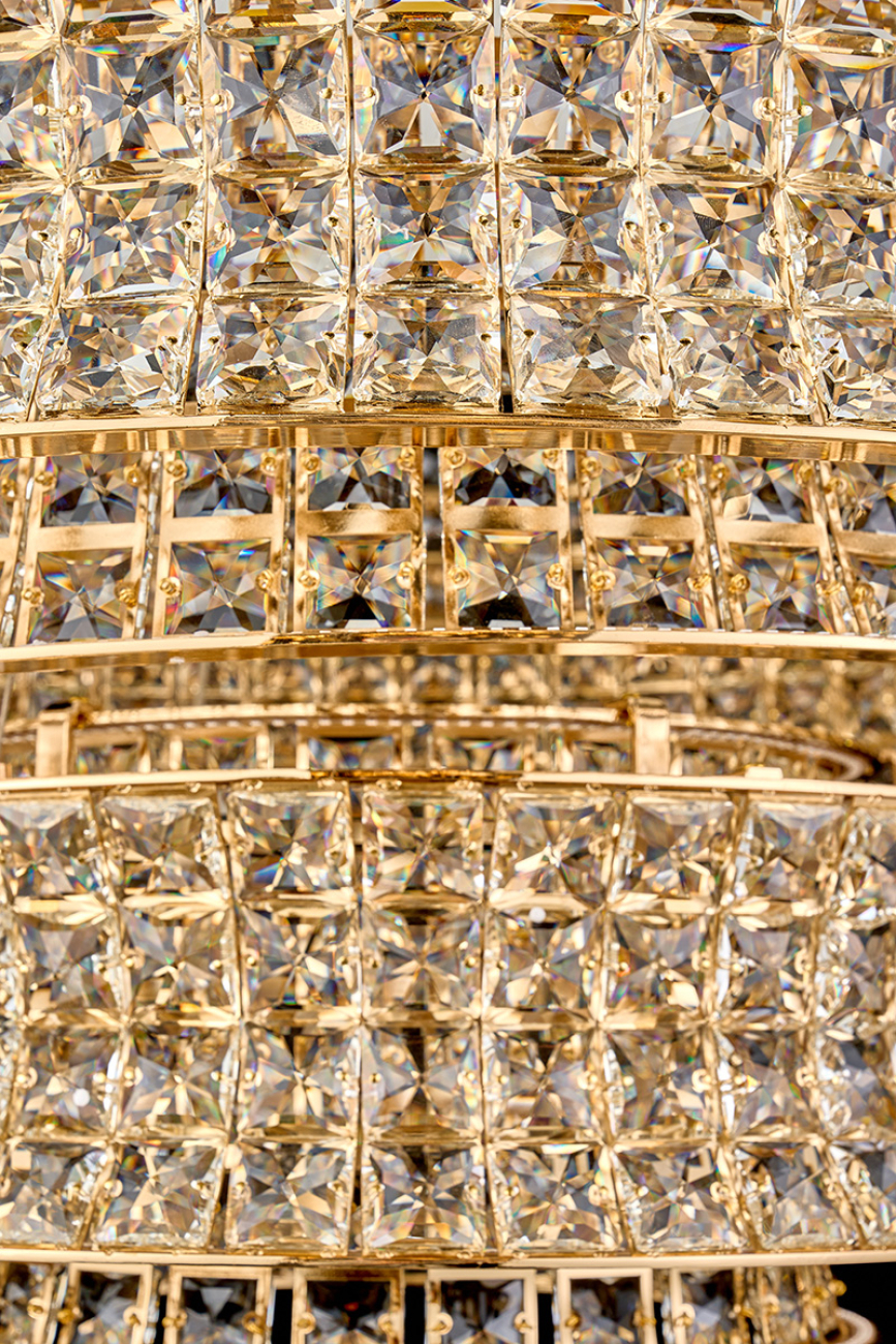 Подвесная люстра aurelie le3008/800-2k gd