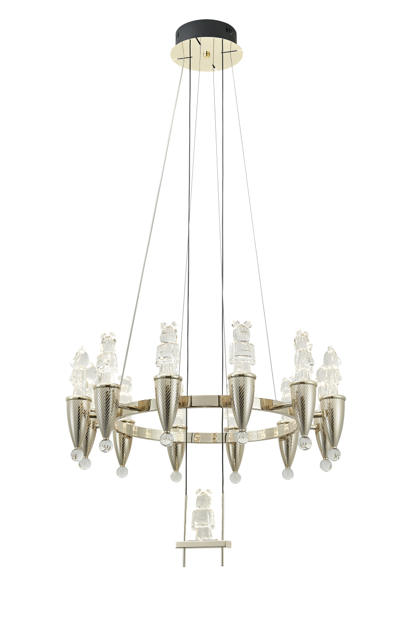 Подвесная люстра joli le3024/650 gd